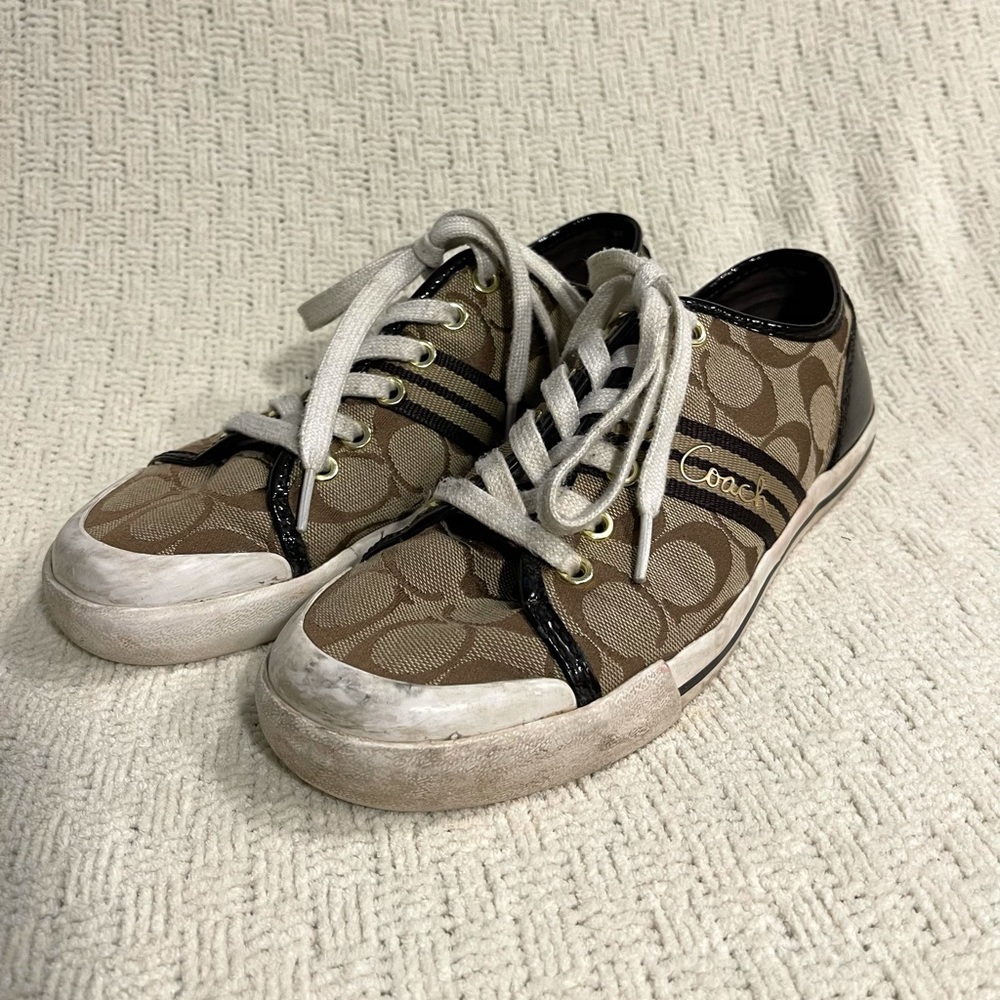 Coach Signature Logo Sneakers